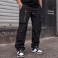 Pantalons cargo à poches multiples