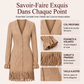 Robe femme à manches volantées et franges