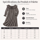 Robe longue décontractée à épaules dénudées pour femme