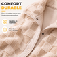 Veste en peluche à motif damier et boutons-pression pour femme
