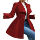 ✨ OFFRE PRIVILÈGE · -50 % | Manteau Femme Cintré à Double Boutonnage