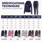 Ensemble sweat à capuche zippé rayé et pantalon pour femme