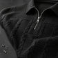 T-shirt à manches longues et demi-zip pour homme