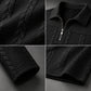 T-shirt à manches longues et demi-zip pour homme
