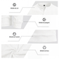 Chemise Henley décontractée à manches longues pour homme