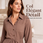 Combinaison chemise cintrée pour femme