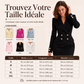 Robe blazer double boutonnage pour femme