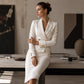 Robe blazer double boutonnage pour femme