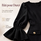 Robe fourreau élégante à col rond pour femme