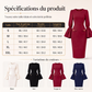 Robe fourreau élégante à col rond pour femme