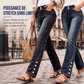 Jeans stretch ajustés pour femme