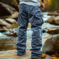 Pantalon cargo décontracté pour homme avec poches