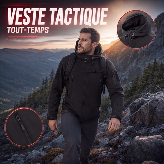 Veste d'extérieur imperméable et chaude pour homme