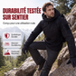 Veste d'extérieur imperméable et chaude pour homme