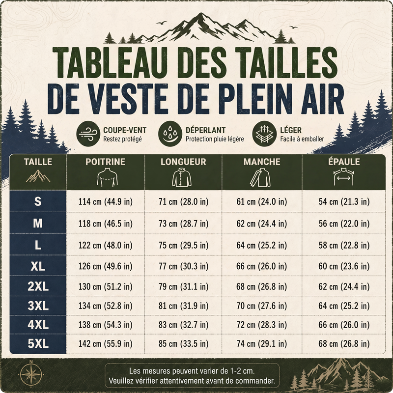 Veste d'extérieur imperméable et chaude pour homme