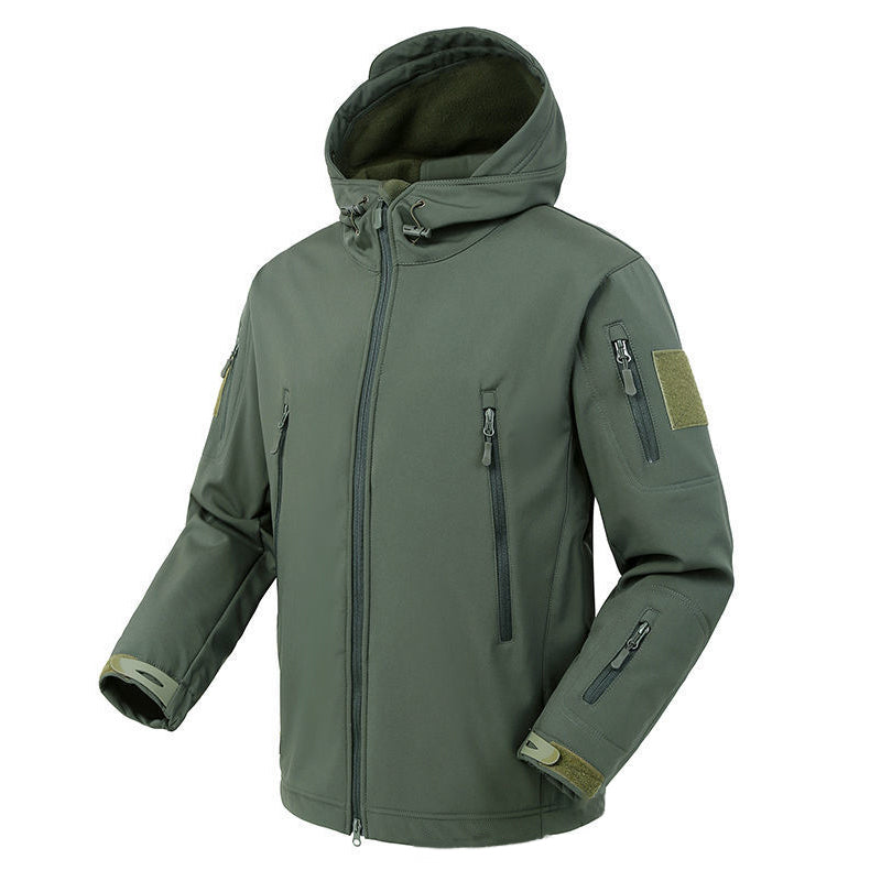 Veste d'extérieur imperméable et chaude pour homme