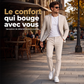 Costume de travail extensible polyvalent pour homme