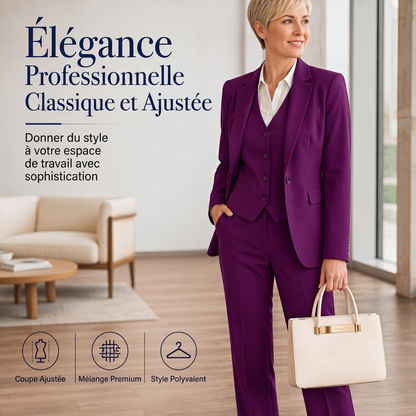 Costume de travail 3 pièces pour femme