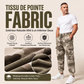 Pantalon cargo de sport camouflage à cordon de serrage pour homme