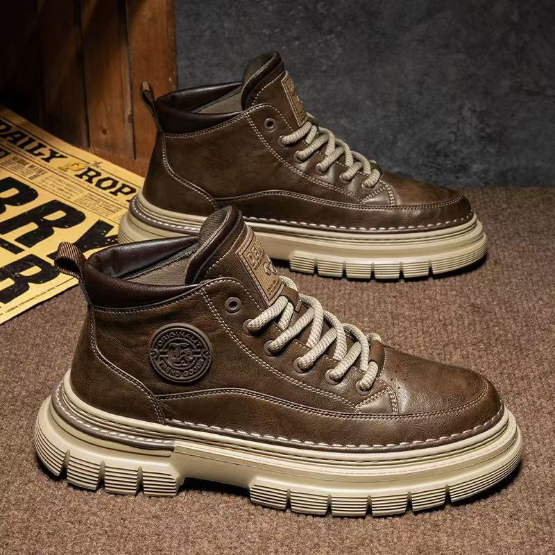 Bottines rétro imperméables pour homme