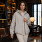 Coupe-vent court et léger pour femme