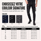 Jean slim déchiré pour homme