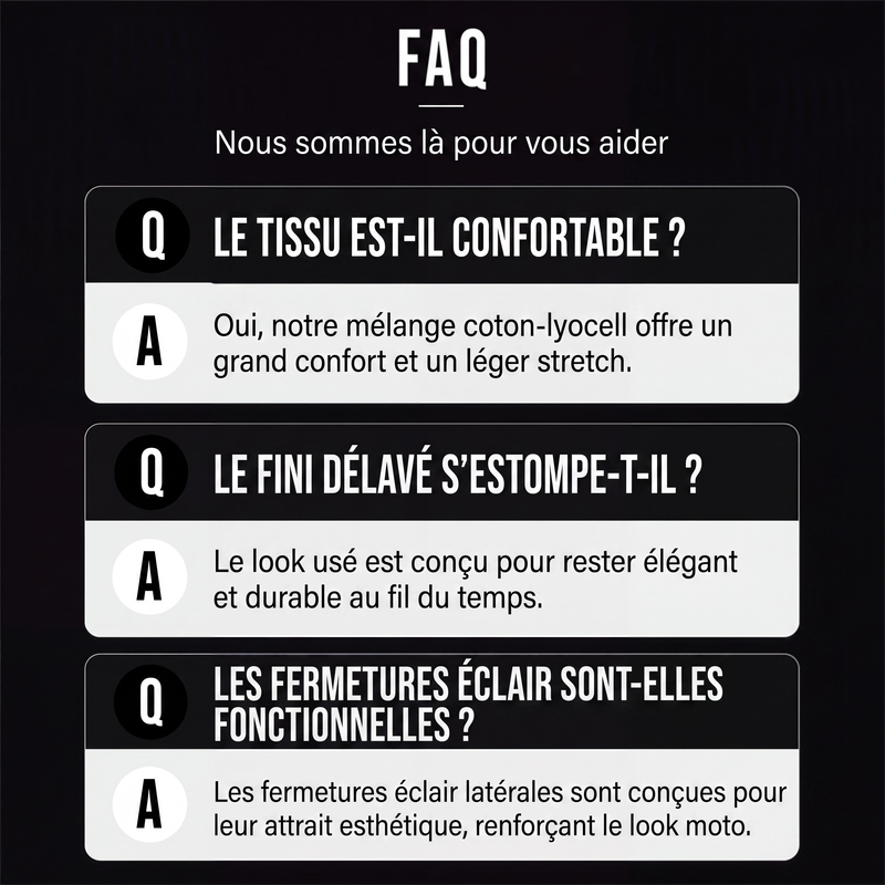 Jean slim déchiré pour homme