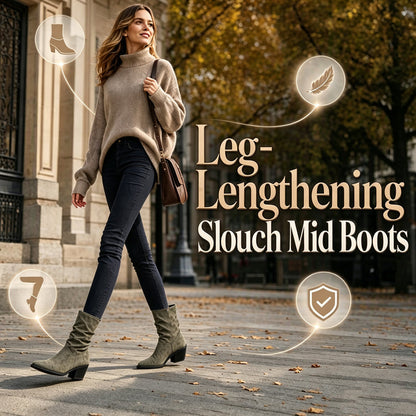 Bottes pour femme à bout pointu et talon épais