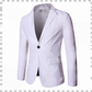 Blazer pour homme, coupe ajustée, col à boutons