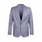 Blazer pour homme, coupe ajustée, col à boutons