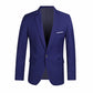 Blazer pour homme, coupe ajustée, col à boutons
