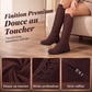 Bottes montantes à lacets pour femmes au-dessus du genou