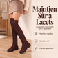 Bottes montantes à lacets pour femmes au-dessus du genou