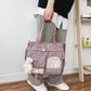Joli sac à bandoulière pour adolescentes avec 2 écussons