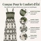 Combinaison smockée à imprimé bohème pour femme