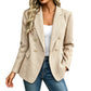 Blazer croisé décontracté pour femme