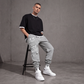 Pantalons cargo décontractés amples pour hommes