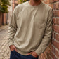 T-shirt à manches longues coupe ample pour homme