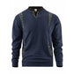 Sweat à col rond décontracté à manches longues pour homme