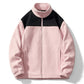 Veste thermique décontractée à blocs de couleurs pour homme