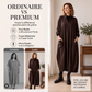 Robe ample pour femme avec poches, coupe drapée