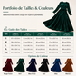 Robe longue élégante pour femme en velours à manches longues