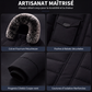 Manteau d'hiver matelassé chaud pour homme