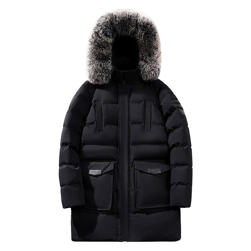 Manteau d'hiver matelassé chaud pour homme