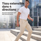 Pantalon de travail ajusté stretch pour homme