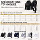 Ensemble 2 pièces pour homme : sweat à capuche et pantalon de survêtement