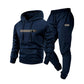 Ensemble 2 pièces pour homme : sweat à capuche et pantalon de survêtement