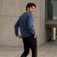 Sweatshirt à col rond classique décontracté pour homme