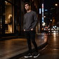 Sweatshirt à col rond classique décontracté pour homme