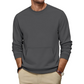 Sweatshirt à col rond classique décontracté pour homme